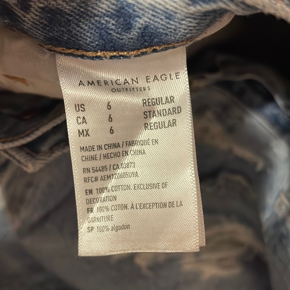 American Eagle size 6 jeans - Picture 2 of 4